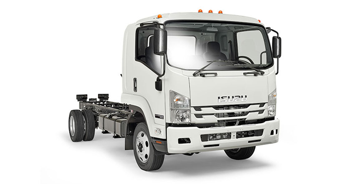 Forward 800 camión Isuzu carga pesada vista lateral