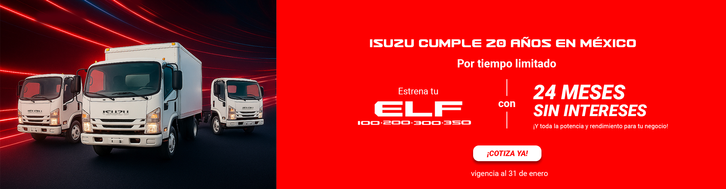 Banner linea ELF